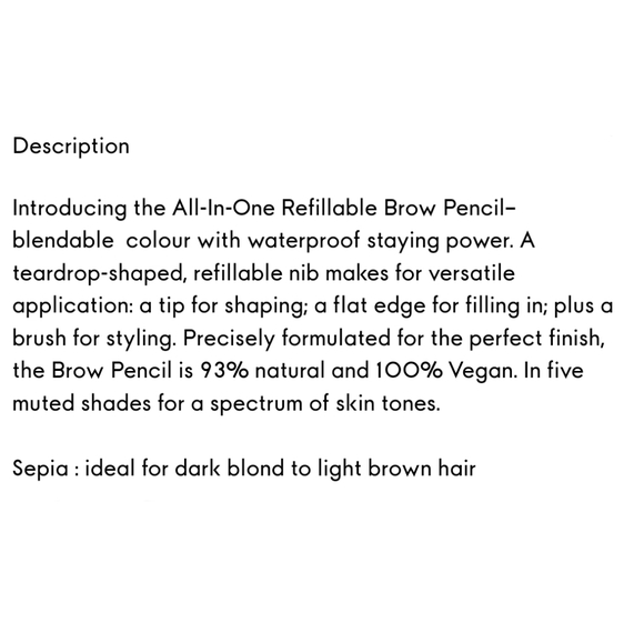 Byredo Eyebrow Pencil in Sepia! Brand New! - Picture 3 of 3